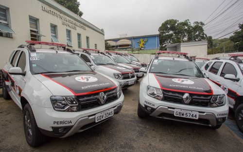 Entrega de Viaturas da Polícia Cientifica.