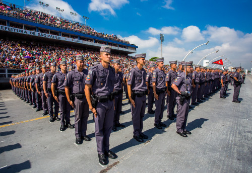 Formatura de Soldados para a Polícia Militar