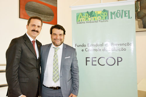 Itamar Borges e Secretário do Meio Ambiente