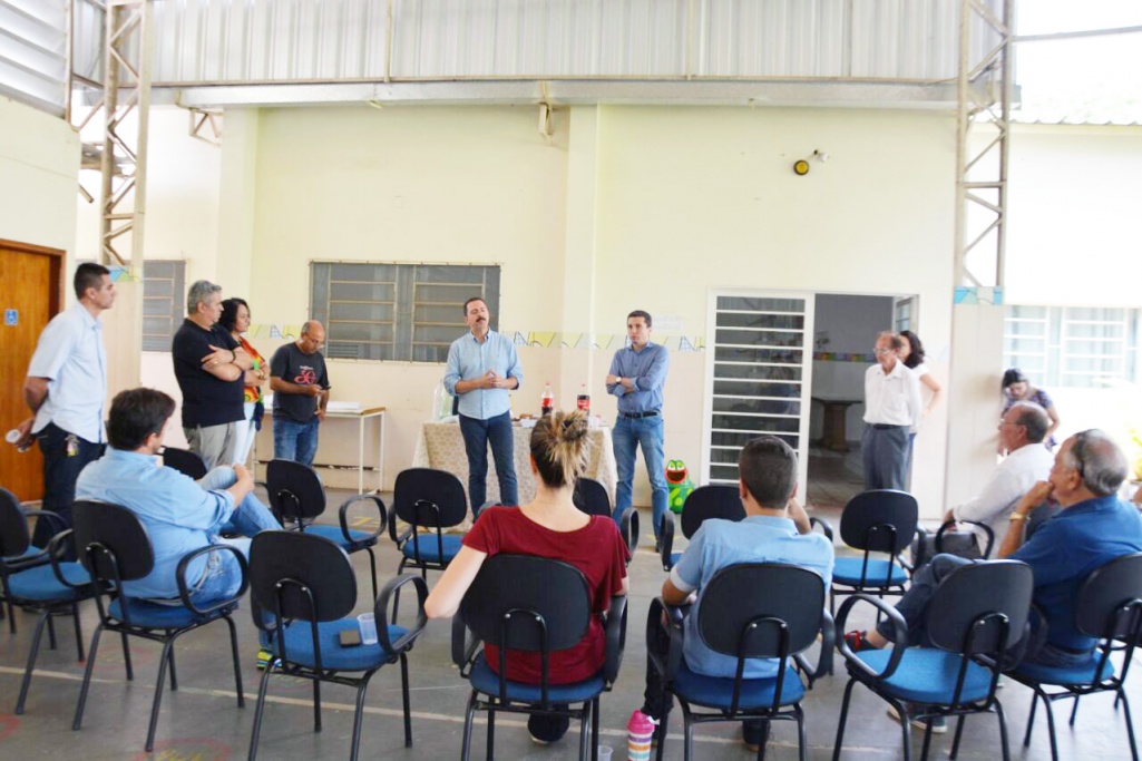Deputados Itamar Borges e Fausto Pinato visitam Mirassol
