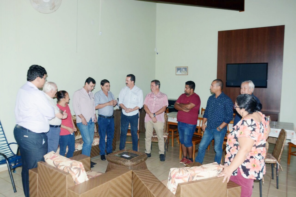 Deputado Itamar Borges visita Guaíra