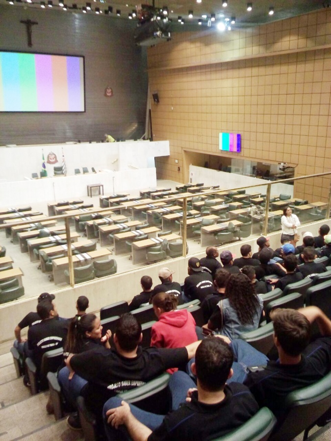 Projeto Saber Empreender de Paulo de Faria visita Assembleia Legislativa