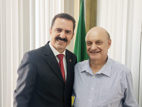 Itamar Borges visita superintendente do DNPM