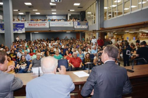 Entidades sociais se mobilizam para derrubar o veto ao PL 718/17