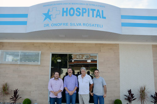 Deputado Itamar Borges visita Santa Casa de Estrela D’Oeste