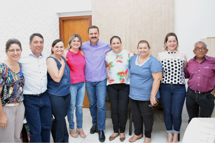 Deputado Itamar Borges visita Valentim Gentil