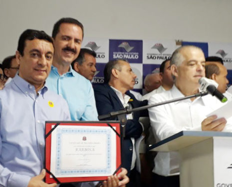 Barbosa recebe certificação de Município de Interesse Turístico