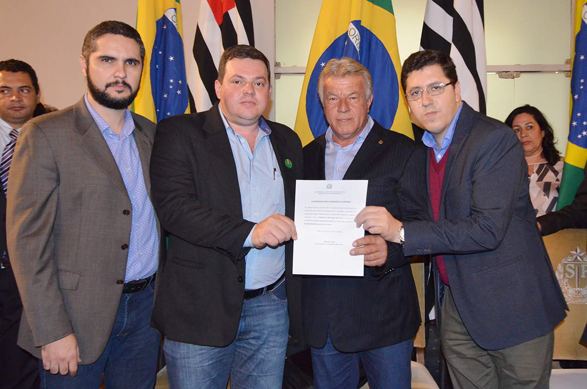 Bilac recebe recursos para recapeamento asfáltico