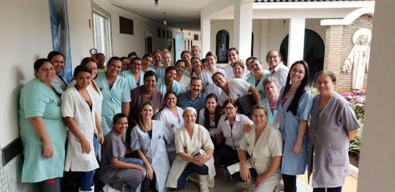 Itamar Borges visita obras da Associação e Fraternidade São Francisco de Assis em Jaci