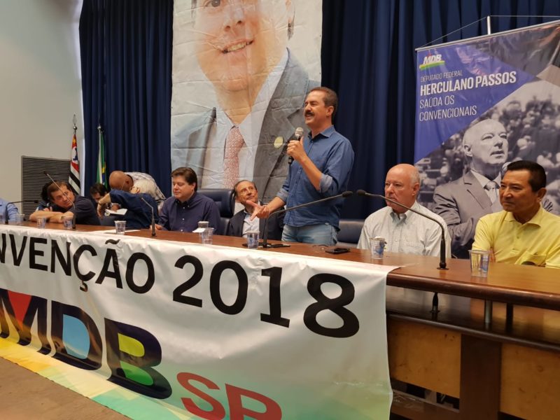 Itamar Borges é eleito vice-presidente do MDB de São Paulo