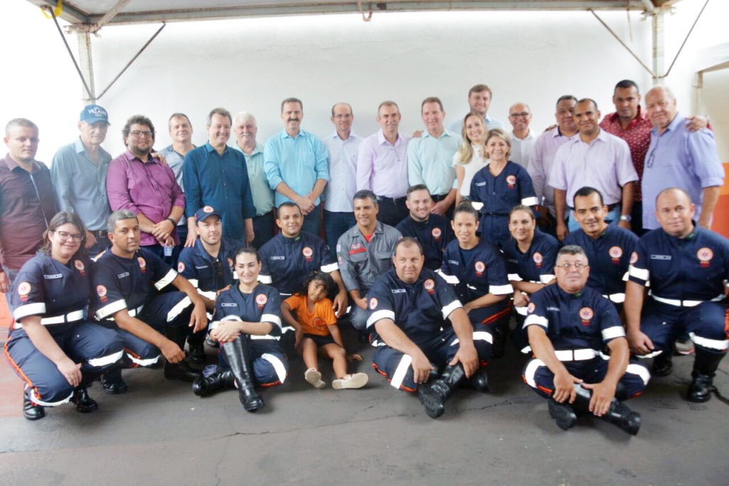 Itamar Borges participa de inauguração do SAMU em Santa Fé do Sul