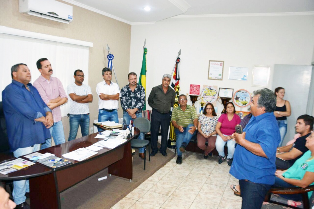 Deputado Itamar Borges visita Aspásia