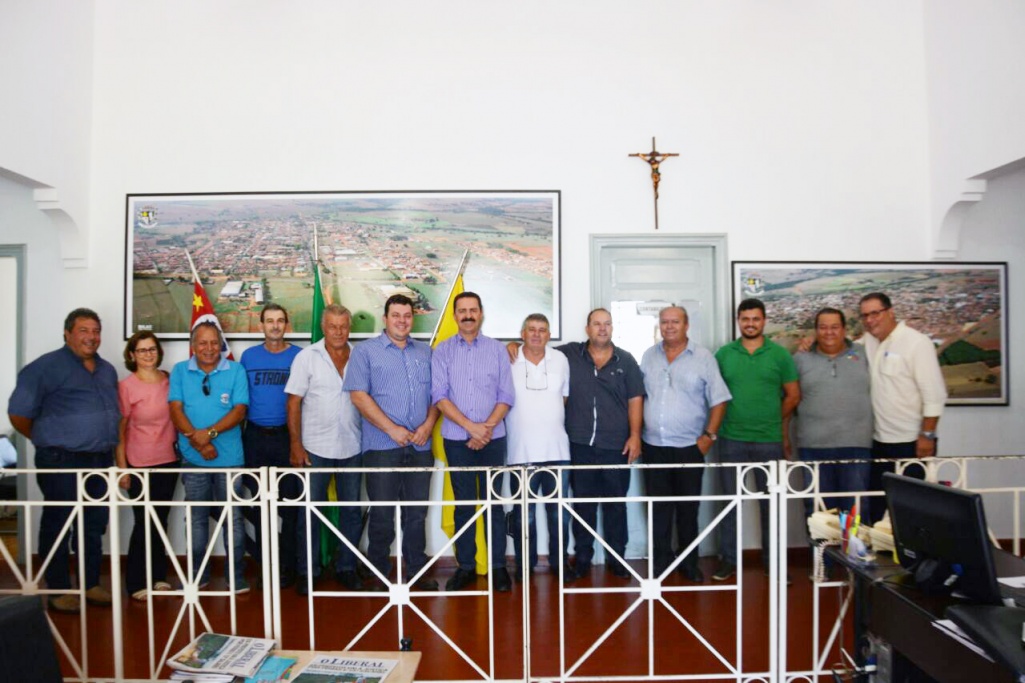 Bilac recebe o deputado Itamar Borges