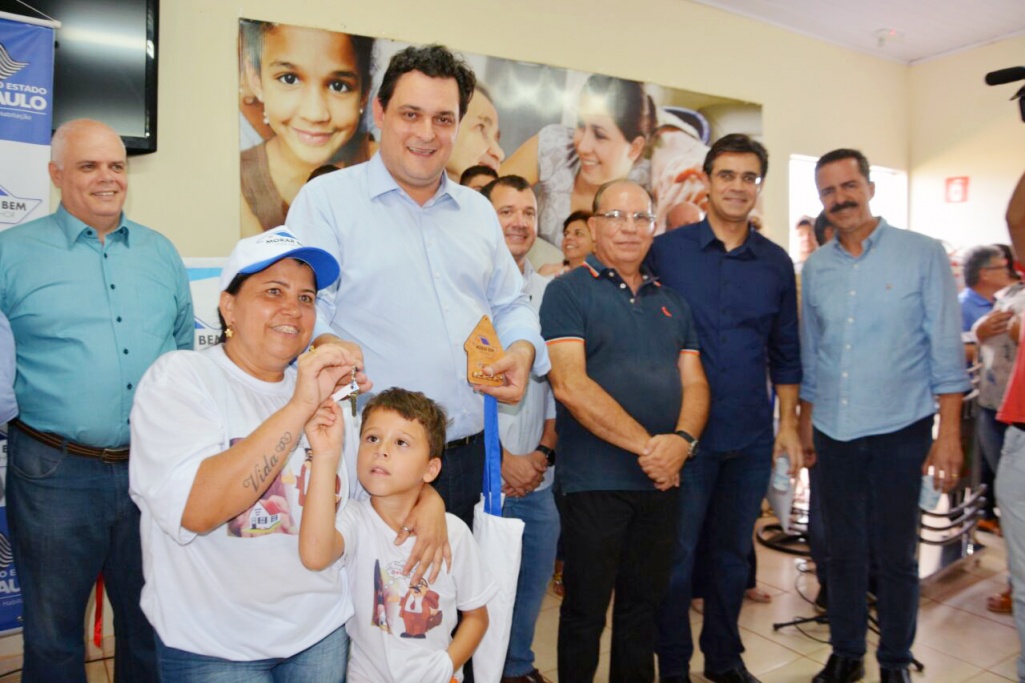 96 casas populares são entregues no Distrito de Baguaçu, em Olímpia