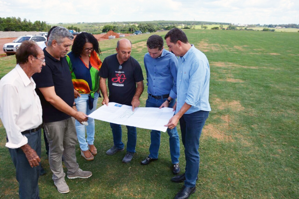 Deputados Itamar Borges e Fausto Pinato visitam Mirassol
