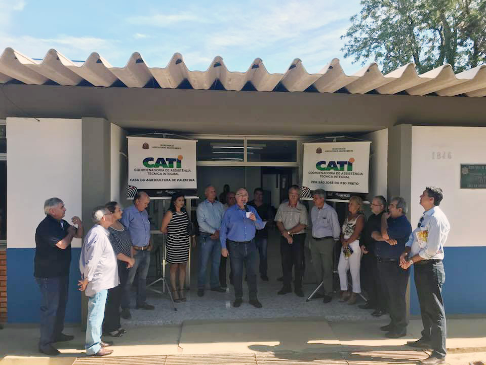 Inaugurada reforma da Casa de Agricultura de Palestina