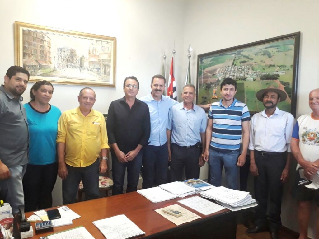 Deputado Itamar Borges visita Pedranópolis