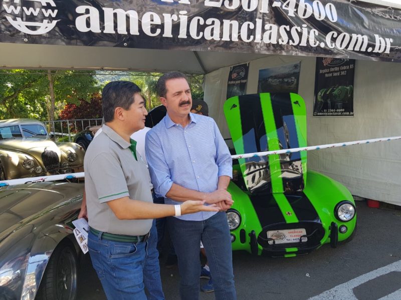 Deputado Itamar participa de Encontro de Autos Antigos de Águas de Lindoia