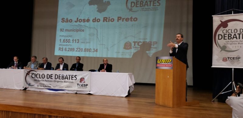 Tribunal de Contas realiza 22ª edição do Ciclo de Debates com Agentes Políticos e Dirigentes Municipais