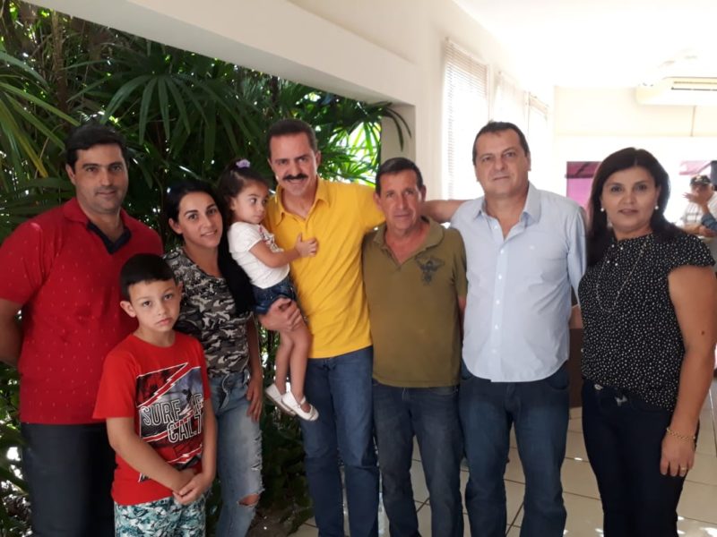 Deputado Itamar Borges visita Nova Canaã