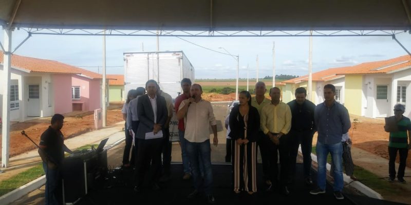 Sorteio das casas populares CDHU em Brejo Alegre