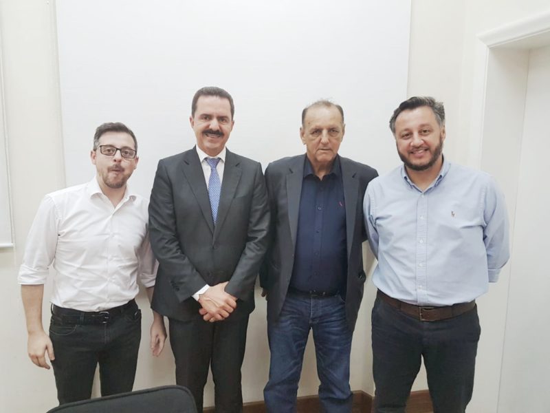 Deputado Itamar e prefeito Cidão buscam recursos para a Educação de Rubinéia