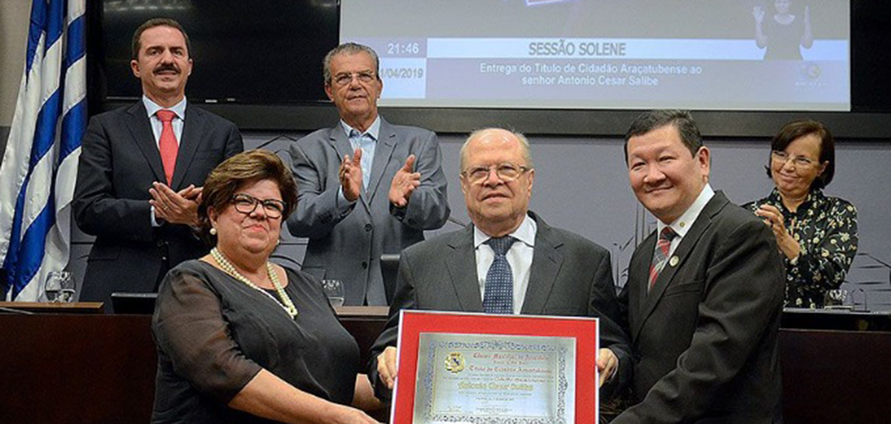 Presidente executivo da UDOP recebe Título de Cidadão Araçatubense